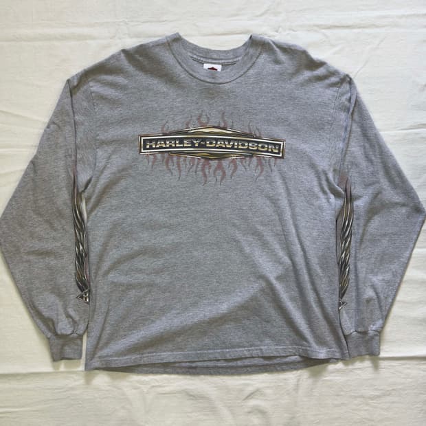 할리데이비슨 롱슬리브 긴팔 티셔츠 USA