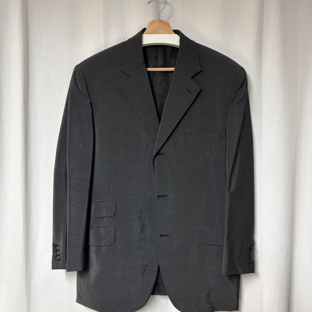 00's 에르메스 울 모헤어 수트/상의