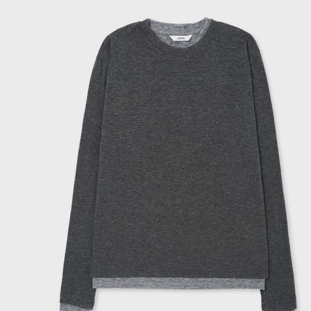 주앙옴므 레이어드 롱슬이브 xl