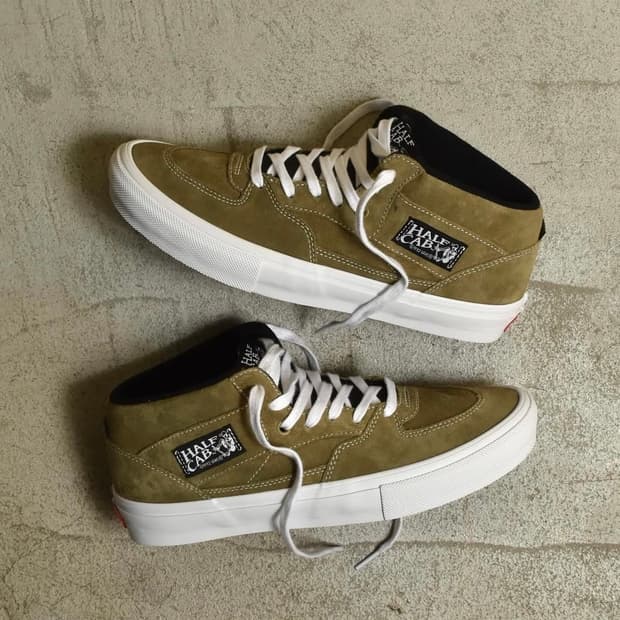 (300) 반스 스케이트 하프캡 고딕 올리브