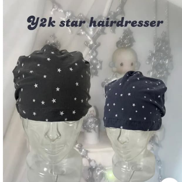 y2k 별무늬 비니