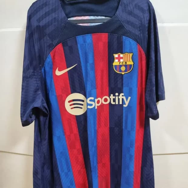 바르세로나 어센틱 유니폼 해외xl