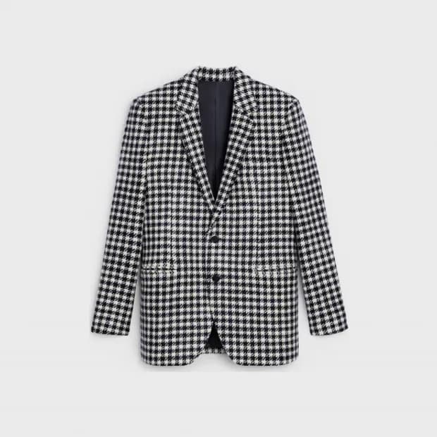 [NCT 태용님 착용] 셀린느 21fw 하운드투스 렉텡글 자켓