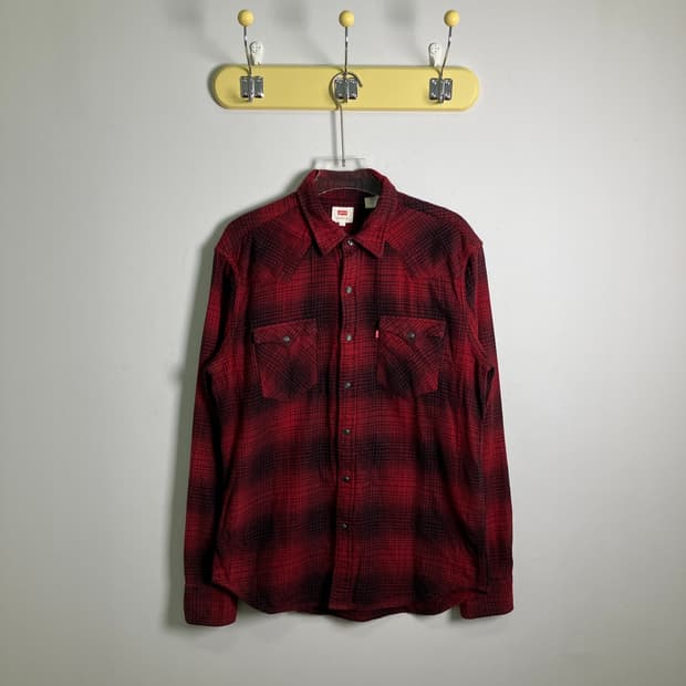 Levis 리바이스 웨스턴 플란넬 셔츠 L