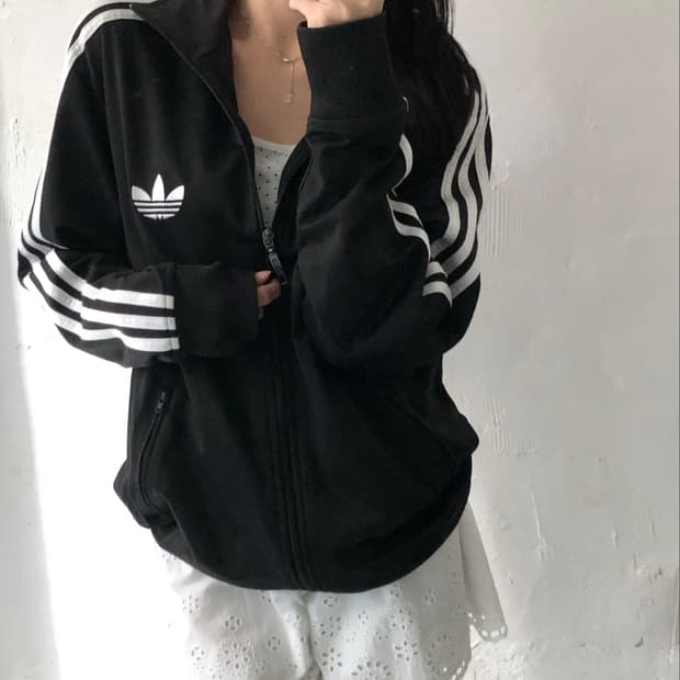 Adidas 아디다스 블랙컬러 파이어버드 트랙탑