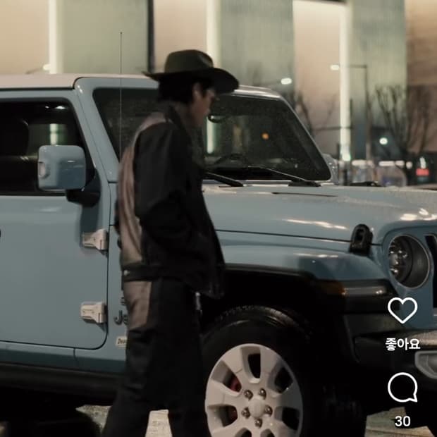 펀치드렁크파티즈 인디고 데님 트러커 3