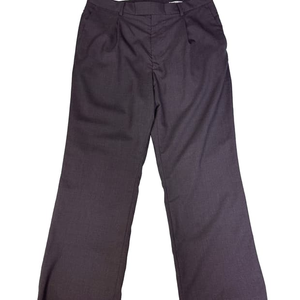 오라리 울 딥그레이 슬랙스 AURALEE WOOL PANTS 5