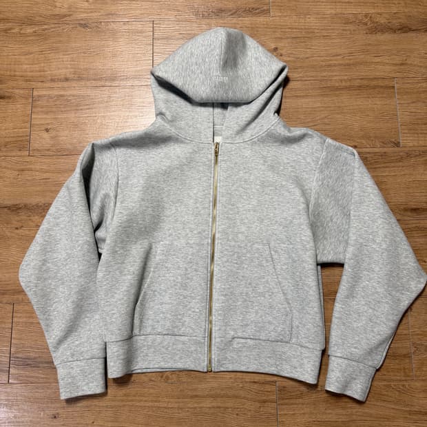 렉토 25SS 로고 디테일 후드 집업