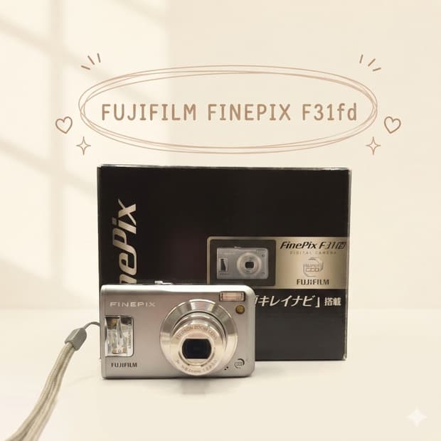 풀박🩶후지필름 파인픽스 F31fd 실버 ✨ 감성 끝판왕 CCD 📷
