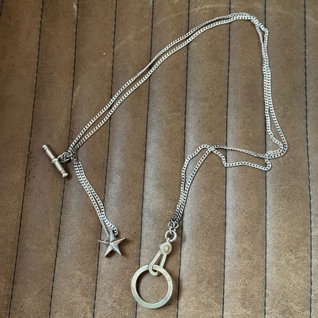 일본 판타스틱맨 925 실버 체인