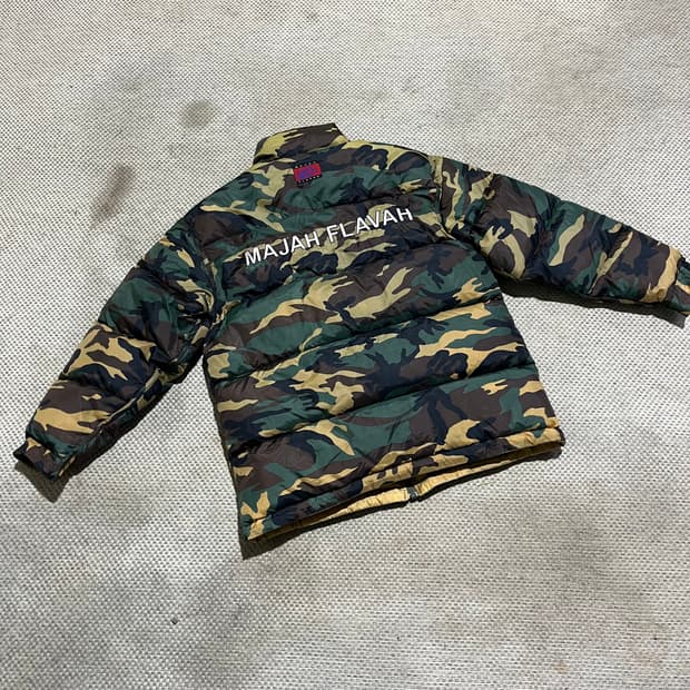 90s vintage mf 양면 패딩 짱짱맨 