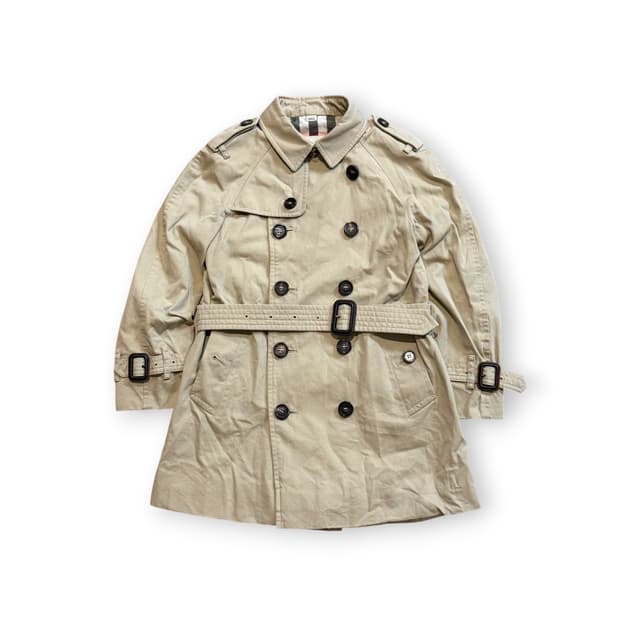 버버리 칠드런 트렌치 코트 