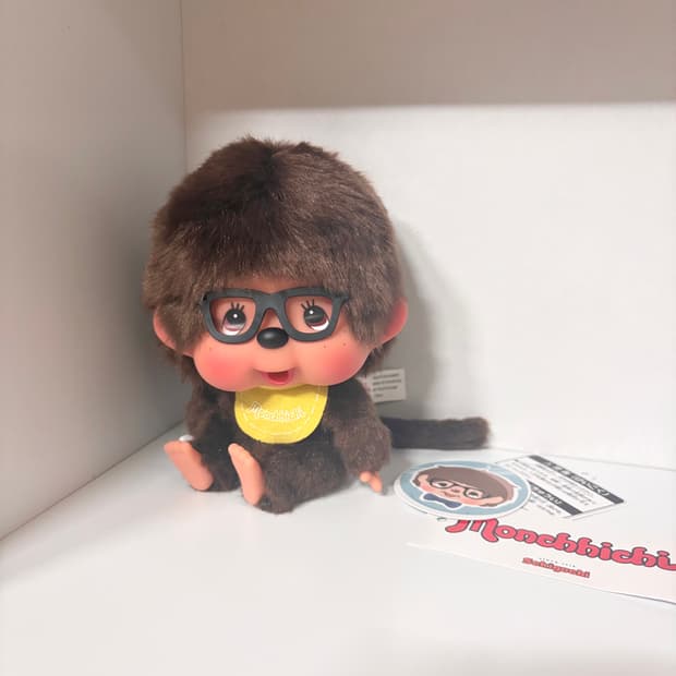 홍콩 대두 몬치치 한정판 안경 몬치치 인형