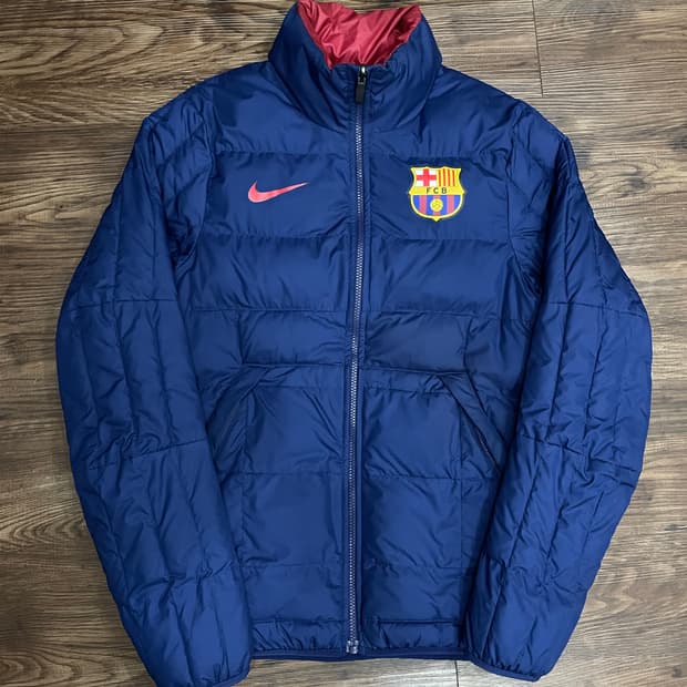 15-16 나이키 FC 바르셀로나 코어 패디드 리버서블 자켓