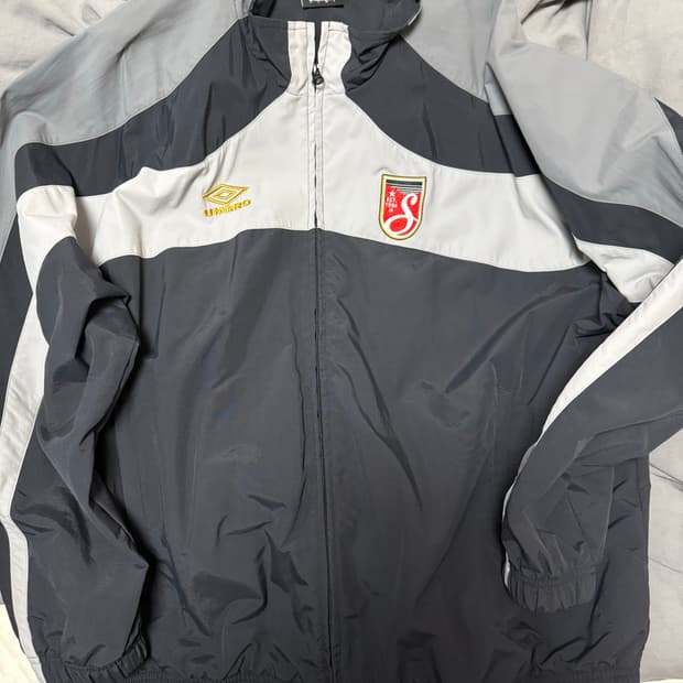 [L] 슈프림 x 엄브로 트랙자켓 블랙