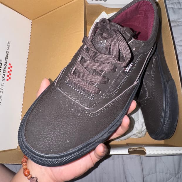 반스 스케이트 다크브라운 285