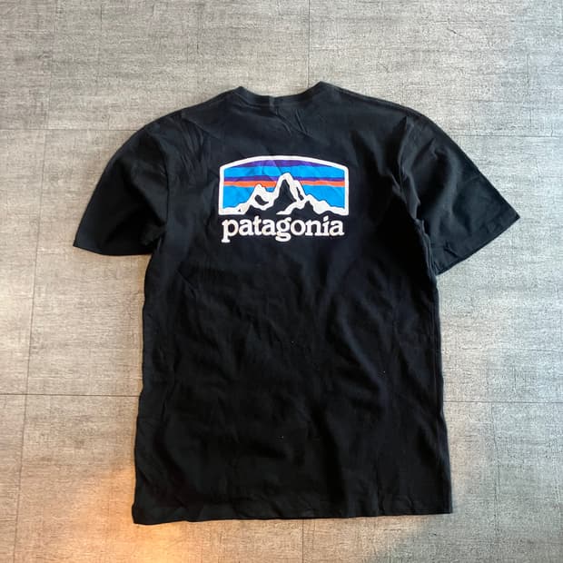 Patagonia  파타고니아 올드스쿨스트릿 백로고 반팔티셔츠