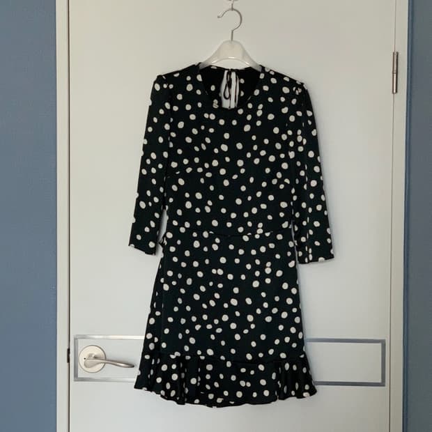도트 미니원피스 