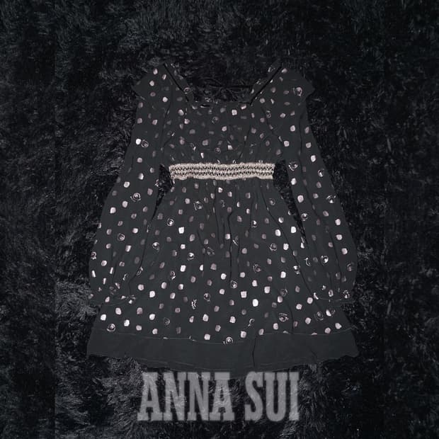 (anna sui) fruit dot dress 