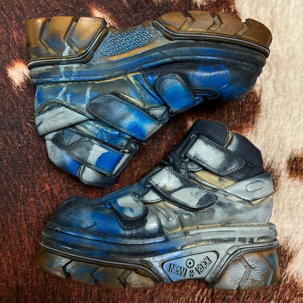 [270] NEW ROCK 뉴락 빈티지 커스텀 워커