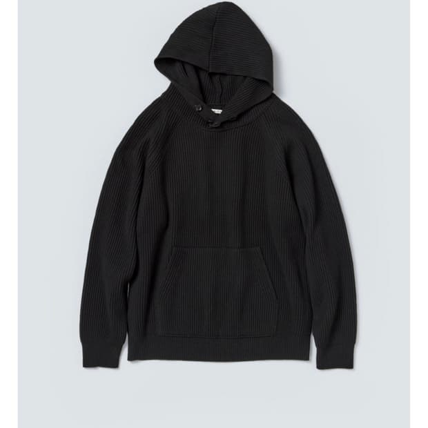 오라리 수퍼파인 울 립니트후드 4사이즈