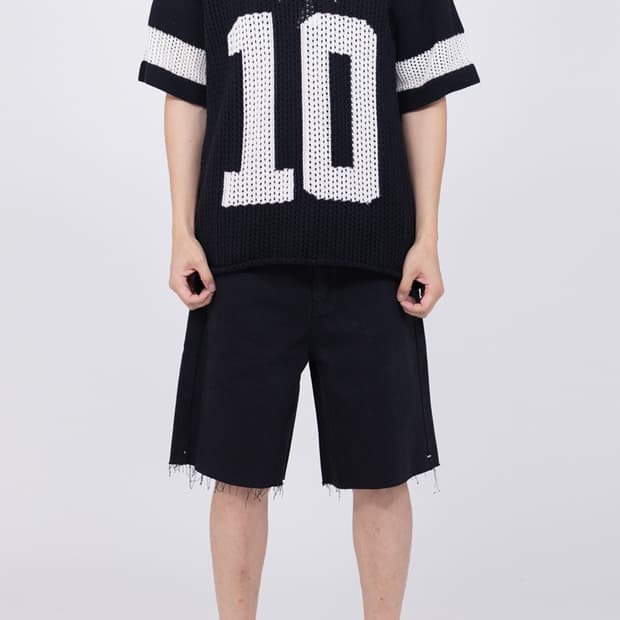 ASKYURSELF 에스크유어셀프 KNIT MESH JERSEY V2