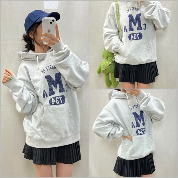 아웃스탠딩 후드 티셔츠/#3560