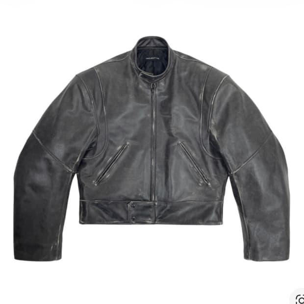 프로젝트gr 프로토콜인덱스 디스트레스 바이커 레더자켓 2사이즈 유일매물