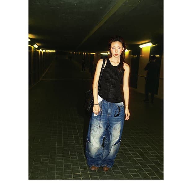 YOUNG STAGE Multi-Pocket Jeans (샵페어리)