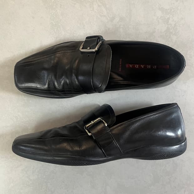 Prada Sports Buckle Loafers