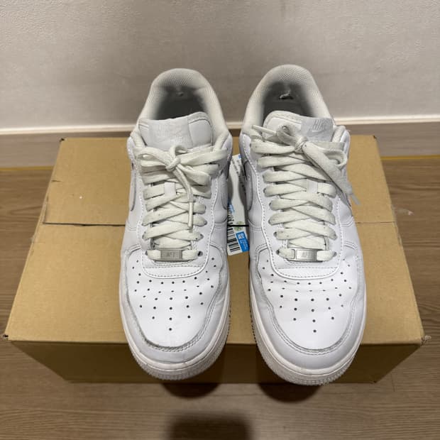 나이키 에어포스 올흰 올백 올빽 265