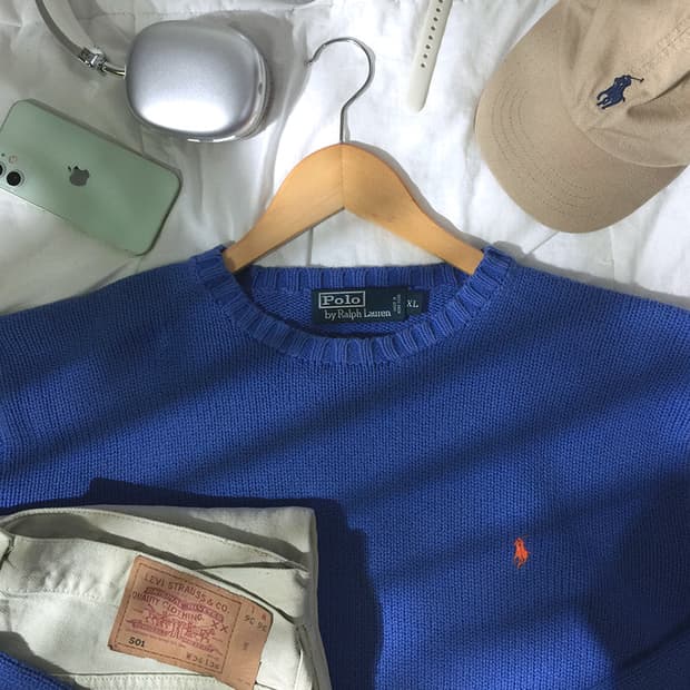 (MAN) 폴로랄프로렌 니트스웨터 XL 