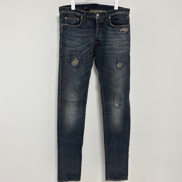 디올옴므 08AW 커스텀 제이크 진 17.5bas