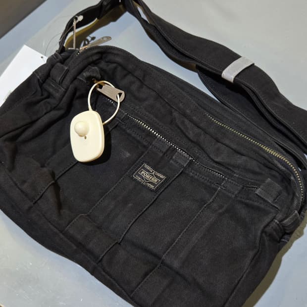 Yoshida porter 포터 흑청워싱 크로스백