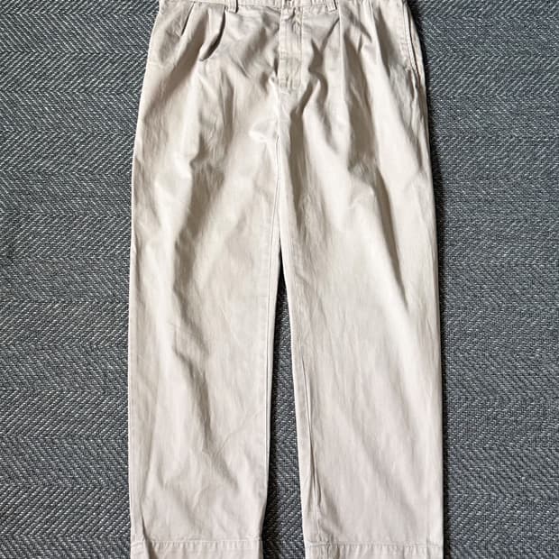 (34) 폴로 랄프로렌 ETHAN 더블 플리츠 치노 팬츠