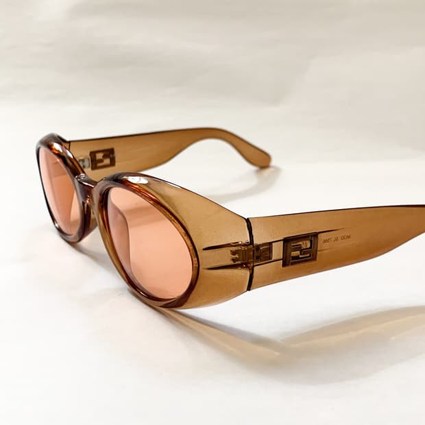 펜디 FENDI 2000s 오발 선글라스 Y2K