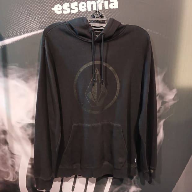 volcom 후드티 블랙