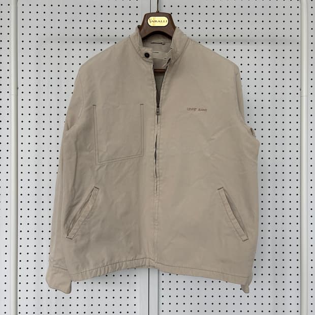 리바이스 진 베이지 워크 자켓 M