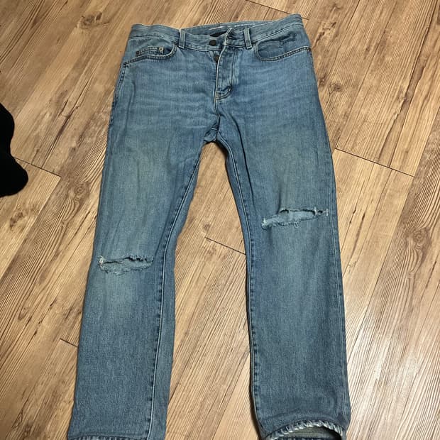 생로랑 데님 청바지 32