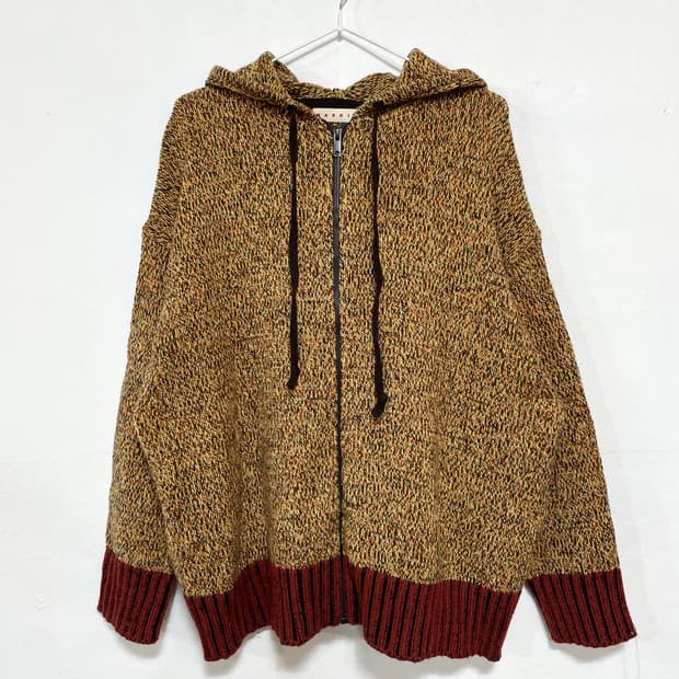 유니클로 마르디 니트 집업 xl