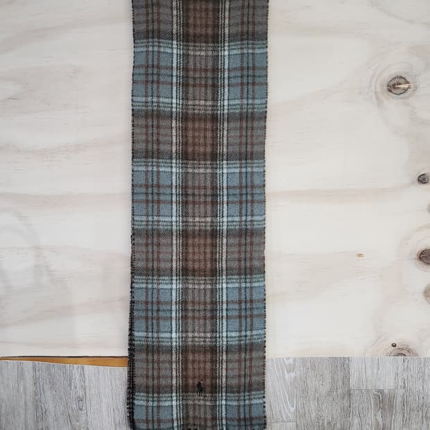 폴로 랄프로렌 체크 목도리