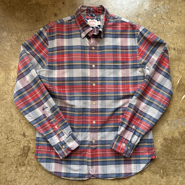 브룩스브라더스 체크 셔츠