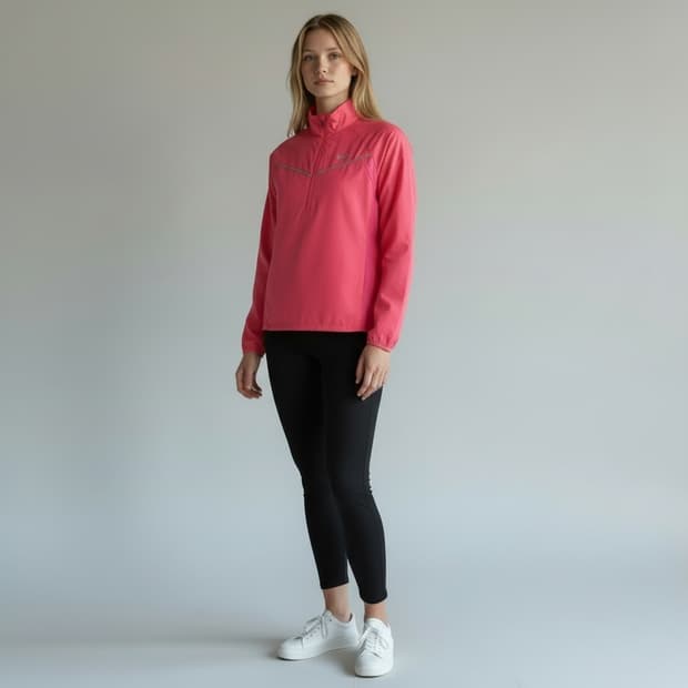 [L] Nike 나이키 우먼즈 스우시 기능성 반집업 풀오버