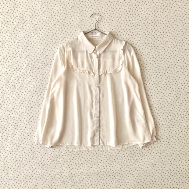 공주 프릴 블라우스