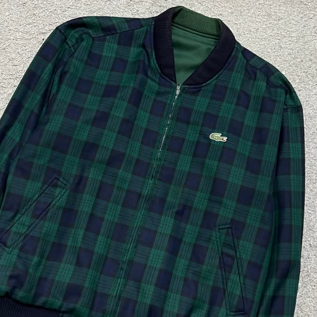 [100] 라코스테 리버시블 블루종 ( 자크 한방향)