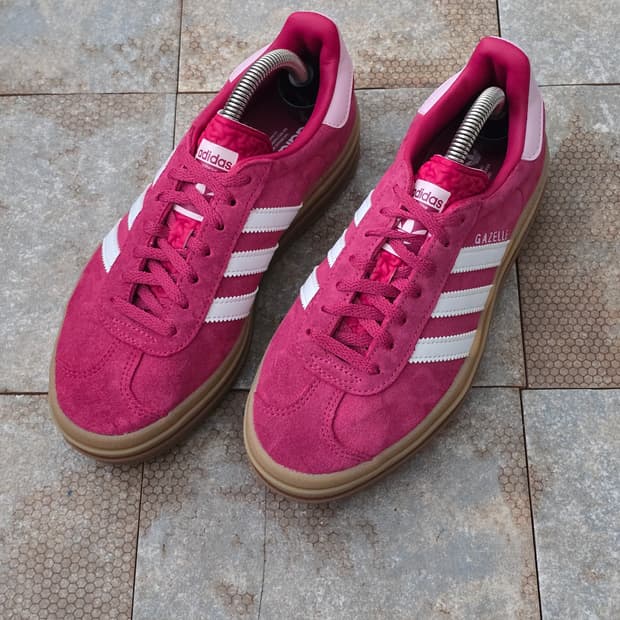 (230)아디다스 가젤 볼드 와일드 핑크