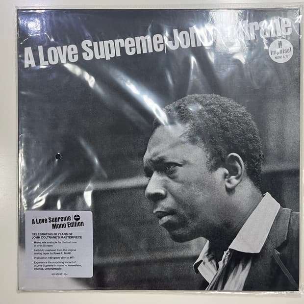 John coltrane a love supreme lp
