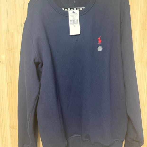 폴로 기모 맨투맨 s 