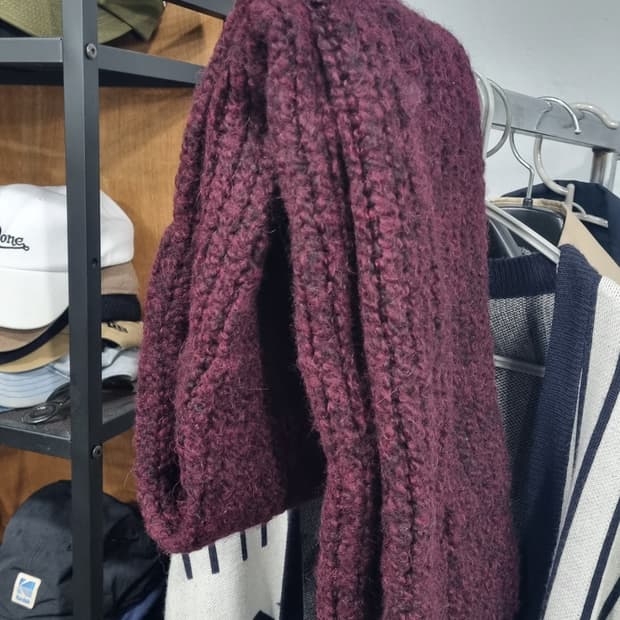 띠어리 남녀공용 (알파카50% 울50%) 목도리 상태좋음