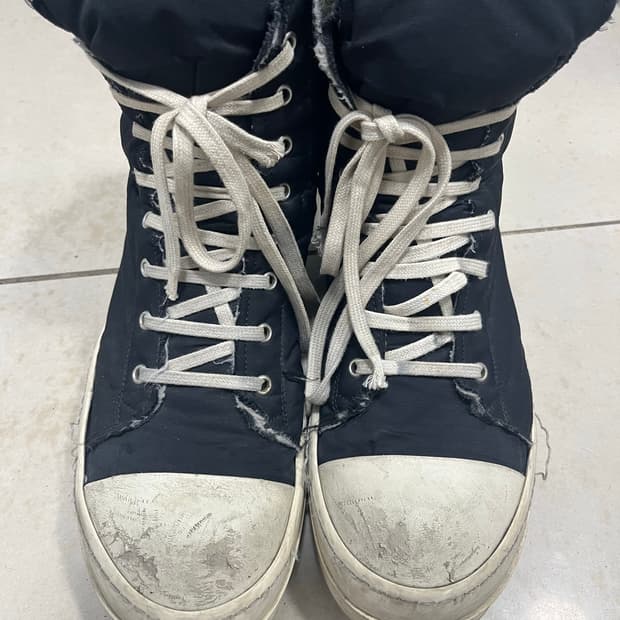 릭오웬스 다크쉐도우 하이탑